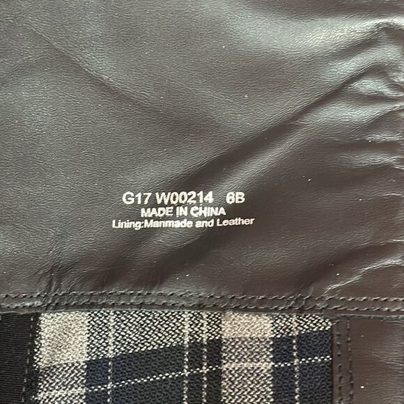 NWOT Cole Haan Dutchess Over The Knee Back Stretch Motorcycle Boots Black size 6 - Picture 11 of 13